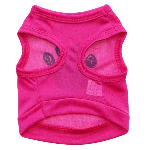 Footprint Print Lightweight Pet Vest Apparel for Dogs and Cats