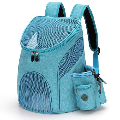 Breathable Mesh Pet Carrier Backpack Travel Bag for Small Dogs and Cats