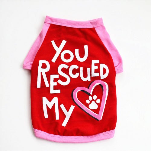Casual Cotton Pet Vest Lightweight Shirt Apparel for Dogs and Cats