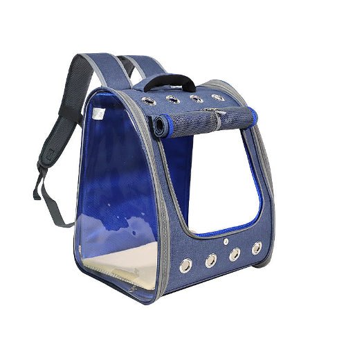 Transparent Pet Backpack Carrier for Small Cats and Dogs Travel Bag