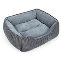 Washable Orthopedic Rectangular Bolster Dog Bed & Sofa
